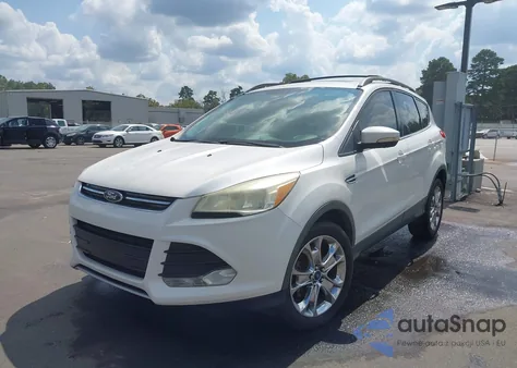 2013 Ford Escape Sel z USA, uszkodzony, nr VIN 1FMCU0HX6DUC19526